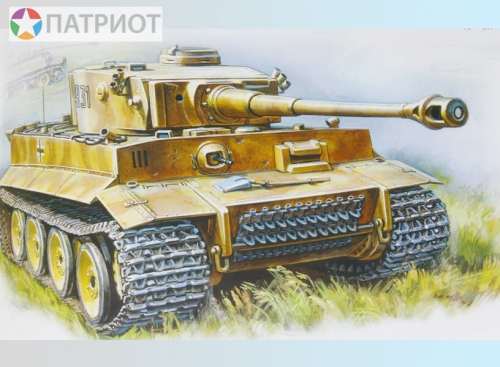 5002   З.   Немецкий тяжелый танк T-VI 