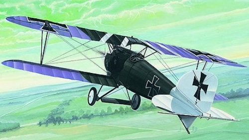 0816    S.    Немецкий самолёт  "Aльбатрос" D III и 1 пилот