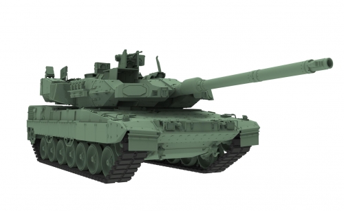 35А058     АН.    Немецкий основной боевой танк "Леопард-2 А 8".