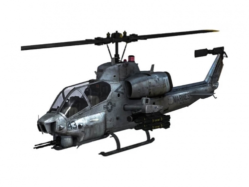 207291   М.   Американский вертолет АН-1W 