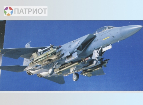 60312  Т.  Американский истребитель-бомбардировщик  BOEING F-15E STRIKE EAGLE w/Bunker Buster
