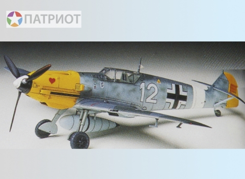 60755  Т.  Немецкий истребитель  MESSERSCHMITT Bf109 E-4/7 TROP