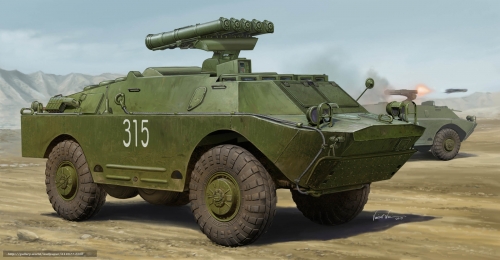 3514     Д.     Советская БРДМ-2 ПТРК "Фагот".