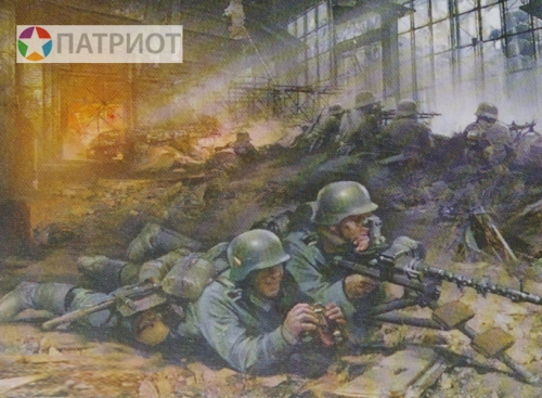 6106  З.   Немецкий пулемет МГ-34 с расчетом 1939-42 г. (4 шт)