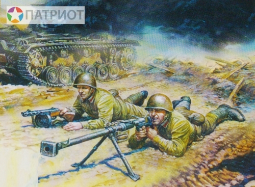 6135  З.  Советские бронебойщики 1941-43 г. (4 шт)
