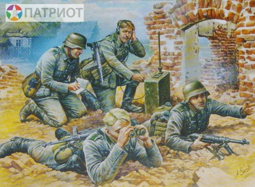 6153  З.   Немецкие разведчики 1939-42 г. (4 шт)
