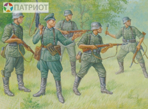 6178  З.   Немецкая кадровая пехота 1939-43 г. (5 шт)