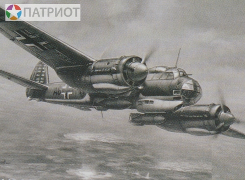 6186   З.   Немецкий бомбардировщик " Юнкерс JU-88 А4 "
