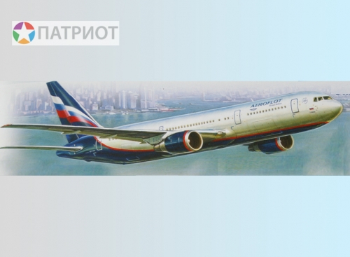 7005 З.  Пассажирский авиалайнер Боинг 767-300