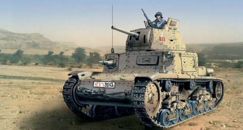 6213    I.     Итальянский танк Carro Armato M13/40.