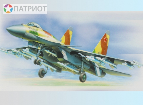 7240   З.   Российский истребитель-бомбардировщик Су-35