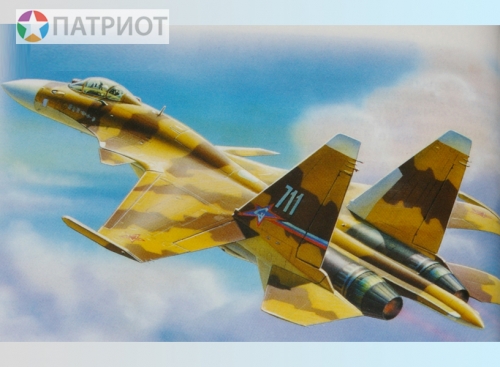 7241   З.   Российский истребитель Су-37