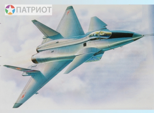7252   З.   Российский истребитель пятого поколения МиГ 1.44