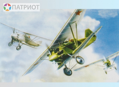 7271   З.  Советский истребитель АНТ-5 ( И -4 ) (А.Н. Туполев)