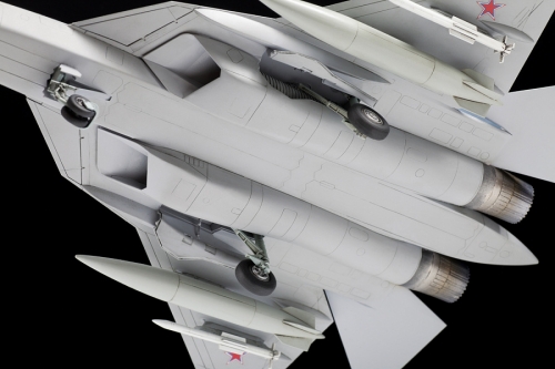 7319     З.    Российский самолет пятого поколения "Су-57"