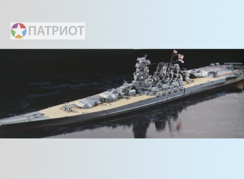 78025  Т.  Японский линкор  JAPANESE BATTLESHIP " YAMATO"