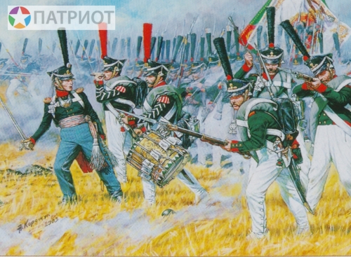 8020  З.   Русские гренадеры 1812-1814 гг. (пехота 46 шт)