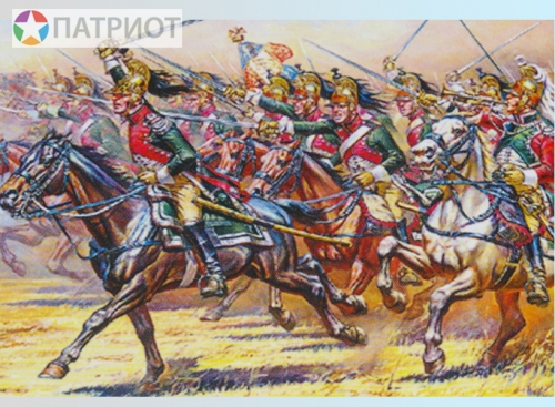8024  З.   Французские драгуны 1805-1813 гг. (всадники 17 шт)