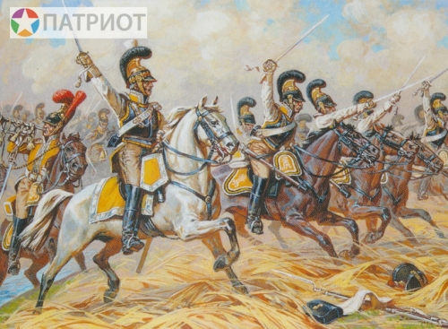 8035  З.   Саксонские кирасиры 1810-1814 гг. (всадники 16 шт)