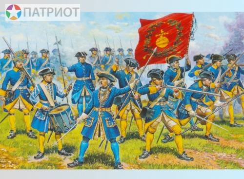 8048   З.   Шведская пехота 1687 - 1721 Г. (пехота 43 шт)