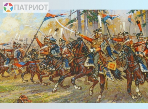 8055  З.   Русские гусары 1812-1814 гг. (всадники 18 шт)