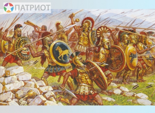 8068  З.   Спартанцы V - IV вв. до Н.Э.(пехота 41 шт)