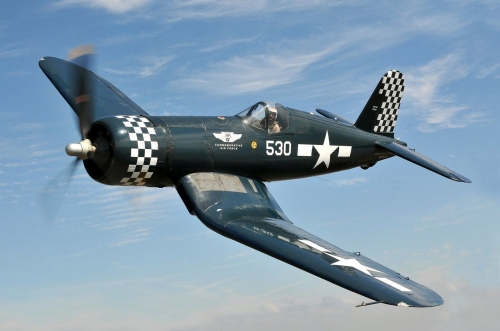02221  Тр.  Американский скоростной истребитель  F4U-1D Corsair