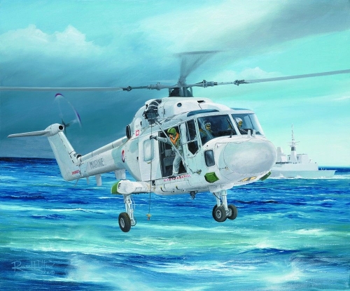 87236   HB.  Британский многоцелевой вертолет 1970-х годов Lynx Has.2"