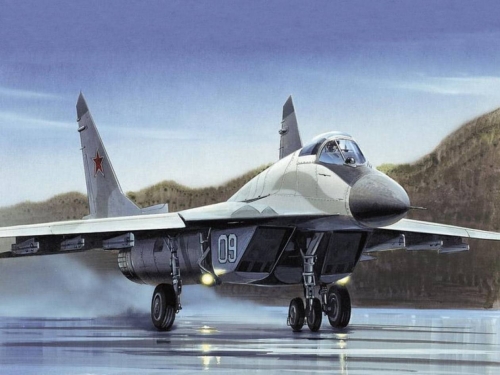 12615    Ac.    Советский истребитель  " МиГ-29 "