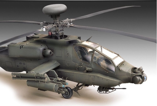 12262     Ac.    Американский основной боевой вертолет  AH-64A  "Апач".