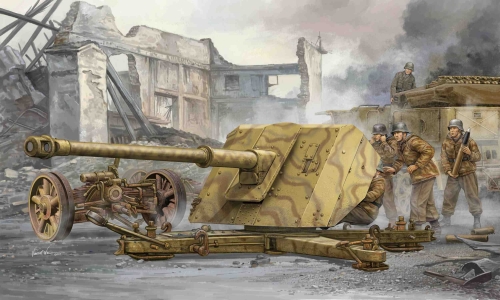 02308  Тр.   Немецкая 8,8-см Panzerjagerkanone PAK43