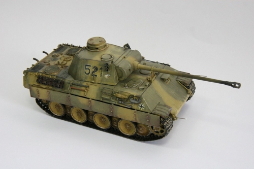 6428    Д    Немецкий средний танк SD.KFZ. 171 "ПАНТЕРА" D с циммеритом.