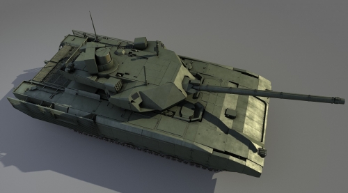 3670   З.    Российский основной боевой танк "Т-14 Армата"