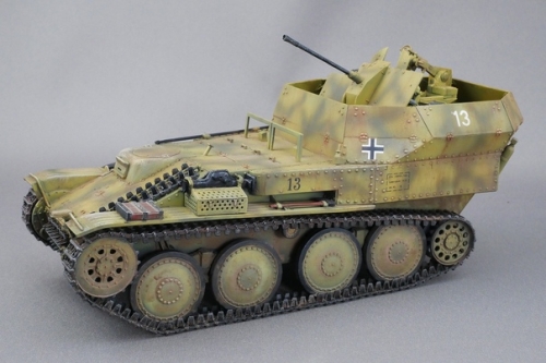 35035     Ts.     Немецкая зенитная установка Flakpanzer 38(t) Гепард.