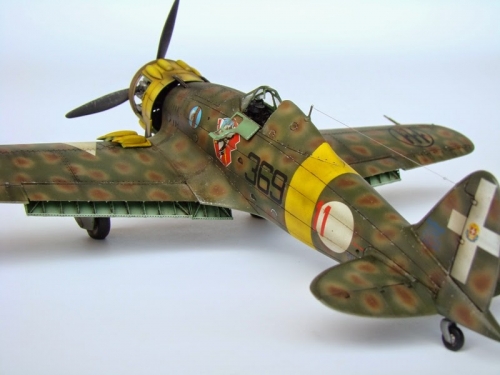 37007  Т.  Итальянский истребитель  Macchi MC.200 Saetta