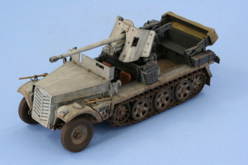 6383     I.     Немецкий полугусеничный тягач Sd.Kfz. 10 Demag with PAK 38