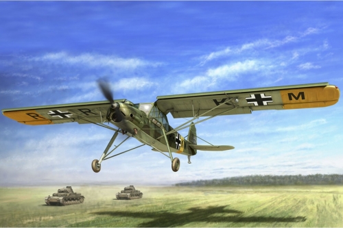 80180;80181     HB.    Немецкий самолет разведчик FIESELER FI-156 A-0/C-1; C-3/TROP 