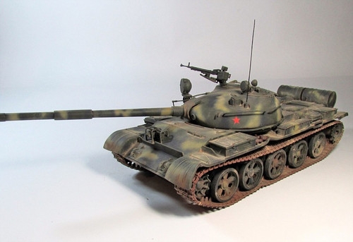 35108   Т.   Советский танк Т-62 А с1 фигурой