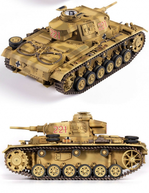 03005    RE.   Немецкий средний танк Sd.Kfz.141 Panzer III Ausf. J.