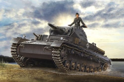35023     Ts.     Немецкий  Panzerkampfwagen IV Ausf D / Tauch (подводный танк).