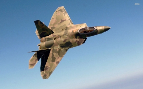 1207   I.   Американский самолет F-22 "Раптор"
