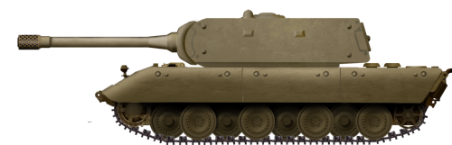 6011   D.   Немецкий танк "Е-100"