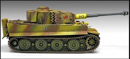 13314     Ак.   Немецкий танк  Pz.Kpfw.VI ТИГР-1 (поздний выпуск)
