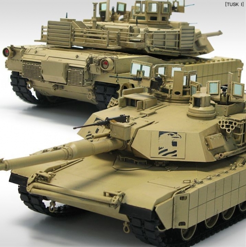 13298   Ак.   Американский танк "Абрамс" M1A2 SEP TUSKI/TUSKII/V2