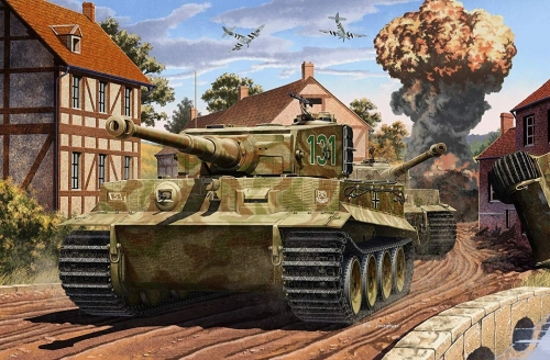 13287    Ак.   Немецкий танк  Pz.Kpfw.VI TИГР-1(средняя версия)