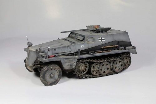 6140    Д.    Немецкий бронетранспортер SD.KFZ. 253 LE BEOB.PZ.WG.