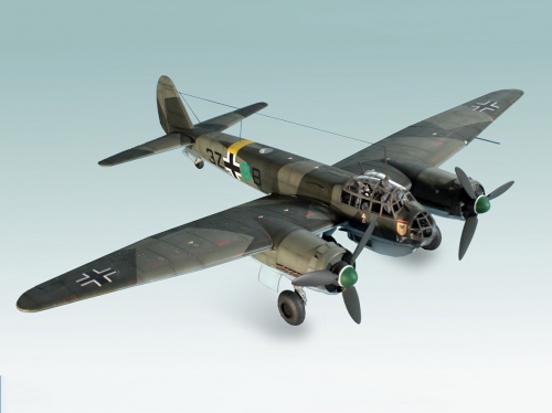 48236   ИС.  Германский торпедоносец Ju 88A-4/Torp,времен ІІ МВ.