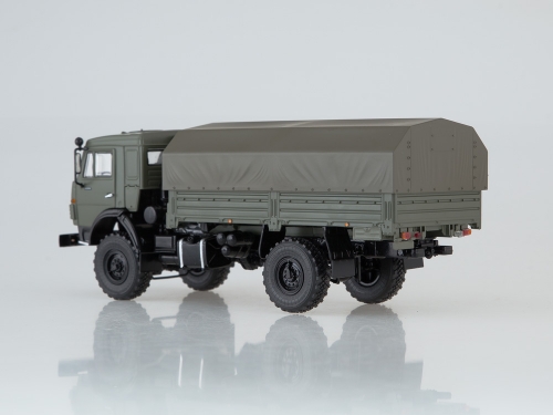 1304    AV.   Российский автомобиль КАМАЗ-4350 4x4 Мустанг