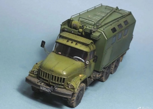 35520    ИС.  Советский армейский автомобиль ЗиЛ-131 MTO-AT