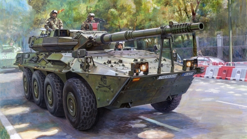 00388       Тр.     Итальянский истребитель танков  VRC-105 Centauro RCV.